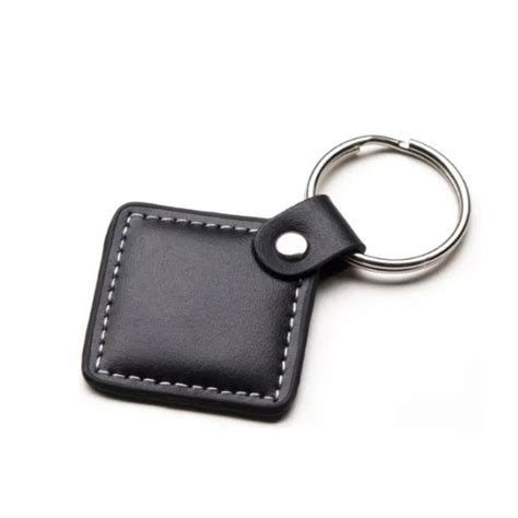 Tk4100 Em4100 Leather Keyfob Rfid Tag 125khz Key Ring 